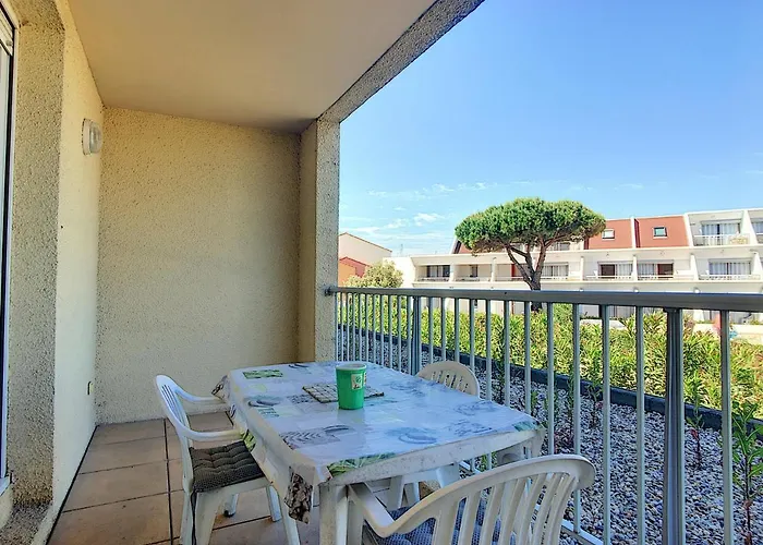 Lumineux F2 Proche - 6 Couchages, Parking Prive, Animaux Admis - Carnon Ouest - Fr-1-715-54 Lejlighed